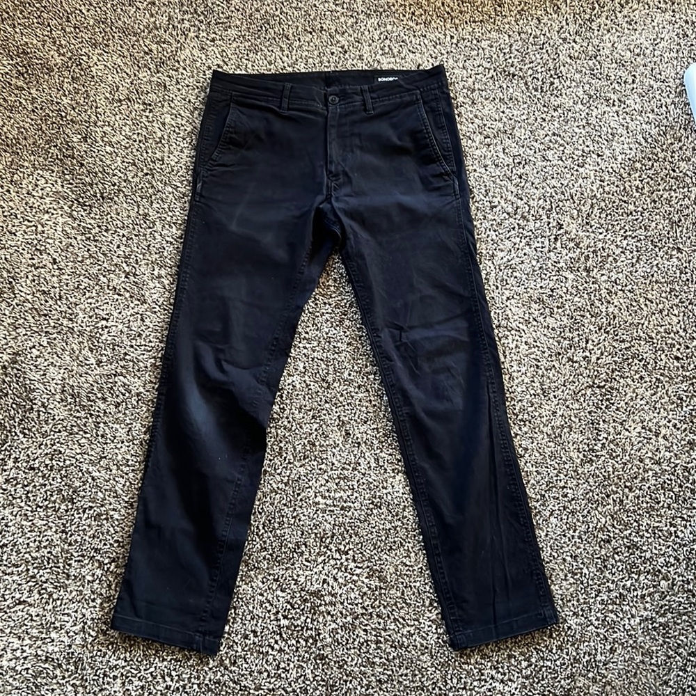 Bonobos Skinny Fit Black Chinos